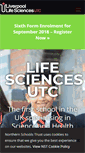 Mobile Screenshot of lifesciencesutc.co.uk